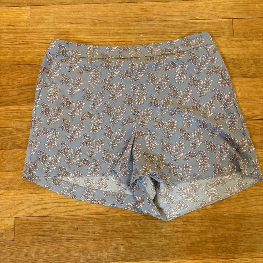 Loft light blue pink casual lounge shorts size large L
b61